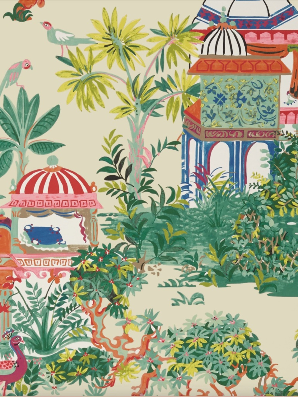 Thibaut Mystic Garden Wallpaper- one double roll